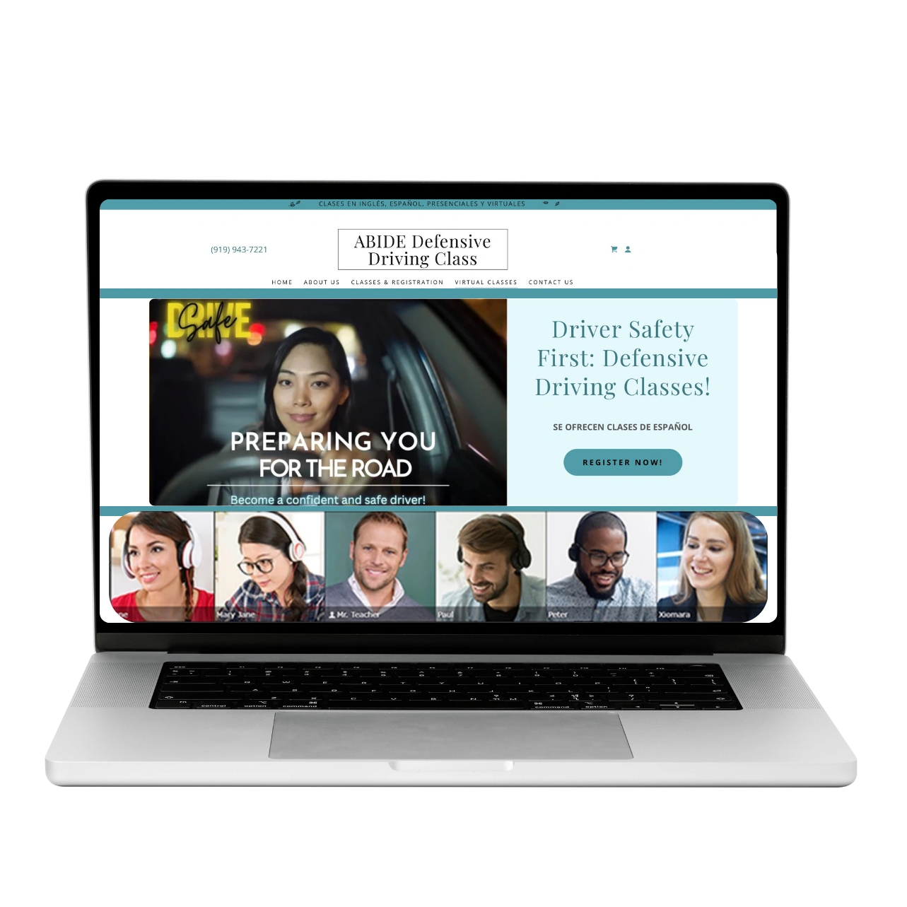 Our Virtual Classes Online ABIDE Defensive Driving Class